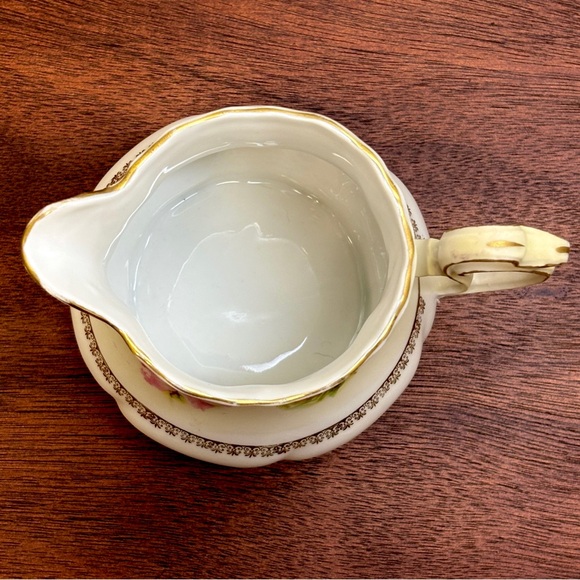 Antique Carl Tielsch CT German Altwasser Floral Creamer 1900 Victorian Tea Set - Picture 8 of 15